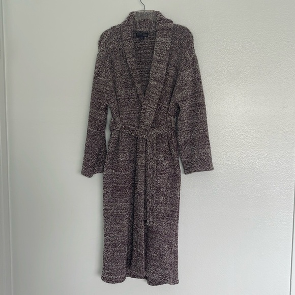 Barefoot Dreams Other - Barefoot Dreams CozyChic Unisex Robe Size 2 Heathered Purple Large